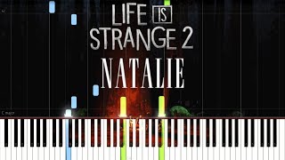 Milk & Bone - Natalie (OST Life Is Strange 2 Episode 3) [Synthesia Piano Tutorial]