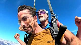 Asbel's First Skydive! Tandem Jump from 10000 feet at iJump Gran Canaria