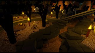 Building The Bone Yard Ride! | Theme Park Tycoon 2 | TPT2 | Roblox | Car Ride | Halloween Theme