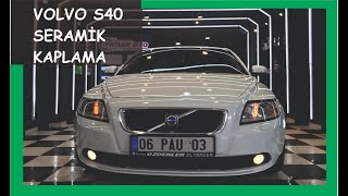 VOLVO S40 SERAMİK KAPLANMA VE MOTOR TEMİZLİĞİ