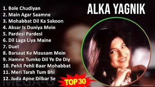 A l k a Y a g n i k MIX Best Hits ~ Top Indian Subcontinent Traditions, Bollywood, Indian Pop Music