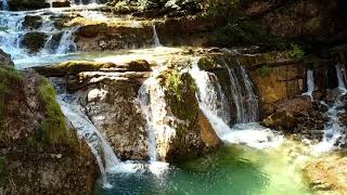 Staubfall im Salzburger Saalachtal