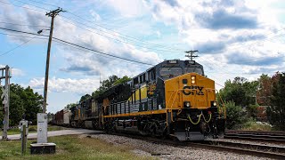 CSX May Railfanning at Greenwood with Pete Marquette on M583