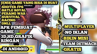 CARA MEMBUAT GAME SENDIRI DI ANDROID TERBARU!!