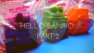 Hello Sanrio Happy Meal Opening - PART 2 (Bag #3, 4, 8)