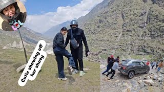 Part 6 - Creta fass gyi pahado me #mountains #spitivalley #offroad #bikelover #travel #trip #vlog