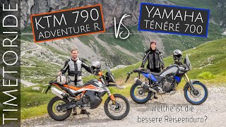 Reiseenduro Vergleichstest: Yamaha Ténéré 700 vs. KTM 790 Adventure R