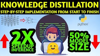 How to implement KNOWLEDGE DISTILLATION using Hugging Face? #python