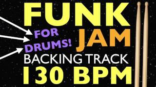 Funk Backing Track For Drums