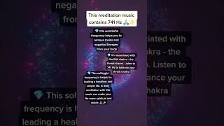 meditation music with 741 Hz #solfeggiofrequencies #meditation #healingmusic