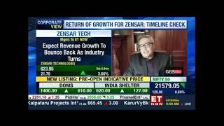 Manish Tandon, CEO & MD, Zensar speaks to ET Now | 20 Dec