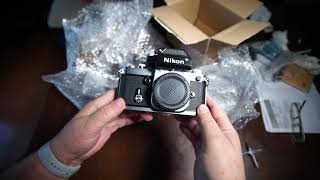 Unboxing a great condition silver Nikon F2  -  20211015