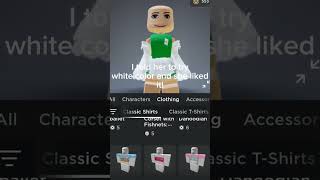 my friend spent 40+ robux shopping spree ‼️💗