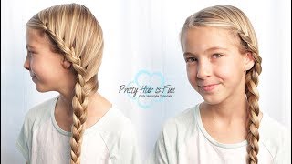 How to do a Side French Lace Braid | Beginner Braids | Pretty Hair is Fun