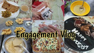 My engagement Dress | Husband ne Anniversary pr Wish keya | Cake cut keya | Daily Routine Vlog