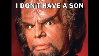 Worf wants time off