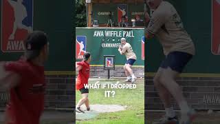 “Do You Want to Try”😭 #dingersornothing #wiffleball #baseball #shorts