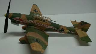 Rubber Powered Freeflight Guillows Stuka