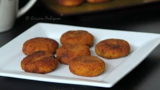 How to make Black Channa cutlet recipe/Kondakadalai cutlet recipe in Tamil / snacks recipes