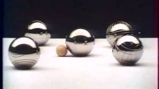 Obut, premier en boules de pétanque, spot TV années 1970-1980