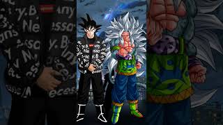 Af Goku vs Drip Goku ( all forms) ( Dragon ball version ) #ytshorts #viral @TechnoGamerzOfficial