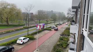 P1 TS 02-6131 Leeuwarden Hoofdpost naar schoorsteenbrand Troelstrapark Leeuwarden