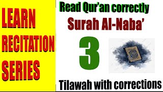 Beginners-Surah An-Naba- Best Learn recitation series !!