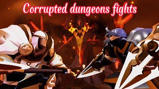 Fights in corrupted dungeons | Бои в проклятых подземельях | Albion Online | Альбион Онлайн