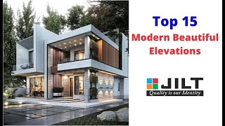 Best 15 Modern Front Elevation Designs For 2 Floor| Double Floor House Exterior designs India 2021