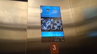 Fujitec ZEXIA Traction Scenic Elevator at Gran Meliá, Jakarta