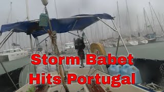 Day After Storm Babet || Praia da Rocha #babet #storm