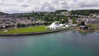 [Drone] No Fit State Sabotage, Bangor, North Wales 2022