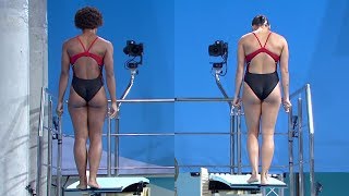 Jennifer Abel and Pamela Ware - 3m Springboard - Commonwealth Games - 30/07/2014