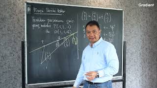 GEOMETRI DI BIDANG DAN RUANG - 10. Contoh Soal 1 Persamaan Garis di R3 - Gradient Academy