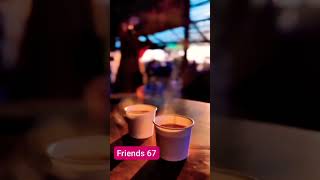 #goodevening  Have you ever had such a tea chat with your friend?.. #friends #tea #আড্ডা #trending