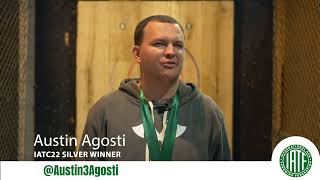 IATC 2022 - Axe Throwing  Silver Winner Austin Agosti