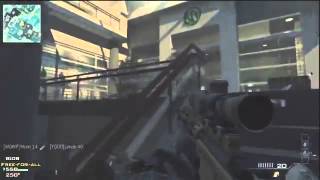 MW3  Black Ops 2 Quickscoping Talk and 30 7 Sniping FFA