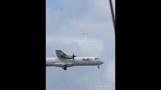 FedEx ATR 72-212F arrival in Trinidad