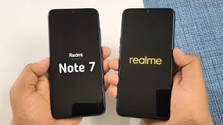 Redmi Note 7 vs Realme 3 SpeedTest & Camera Comparison Full HD. #TechMobileTest #TechMobile