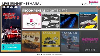 The Crew 2, Night Shift 2 Live Summit + Prosettings.