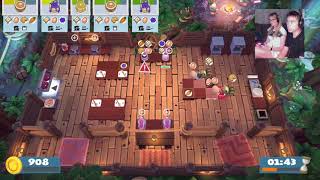 Ruining our relationship | Overcooked 2 Campfire Cook Off Platinum Stars: 3-1, 3-2, 3-3, 3-4