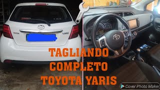 TAGLIANDO COMPLETO TOYOTA YARIS🔧#auto #tagliando #meccanico #manutenzione #riparazione #toyota