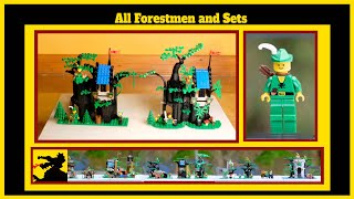 Lego ALL Forestmen & Dark Forest Set Review: All 10 sets with new Forest Hideout 40567