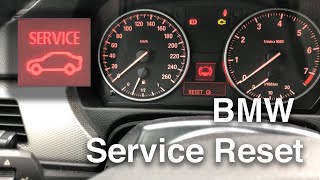 BMW Service Zurücksetzen im Boardcomputer bei z.B. Bremsflüssigkeit Öl Bremsscheiben Wechsel Wartung