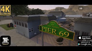 Pier 69 - GTA: San Andreas – Definitive - 4K Mobile iOS Android Gameplay - iPhone Pro Max