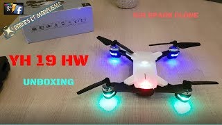 19HW RC DRONE ,UNBOXING,TOMTOP,DJI SPARK CLONE