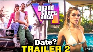 GTA 6 Trailer 2 release date #gta #gtavi