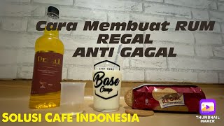 Cara Membuat Rum Regal Halal non Alkohol Hanya Dengan 4 Bahan Super Gampang Anti Gagal