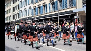 Glaronia Pipes and Drums 40 Jahre Jubiläum (When The Pipers Play) / Zurich Caledonian Pipe Band 2023