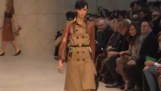 Fashion favourite Burberry goes on show in London